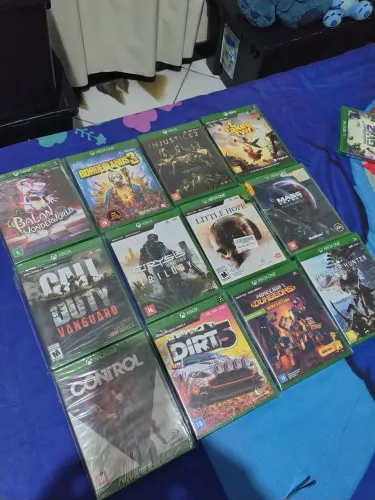 Jogos Xbox lacrados