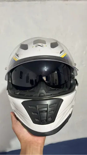 Capacete norisk Brasil TM 60 serve 58 também