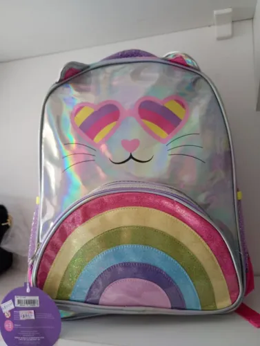 Mochila escolar juvenil feminino frete grátis e parcelamos em até 2x sem juros no cartão 