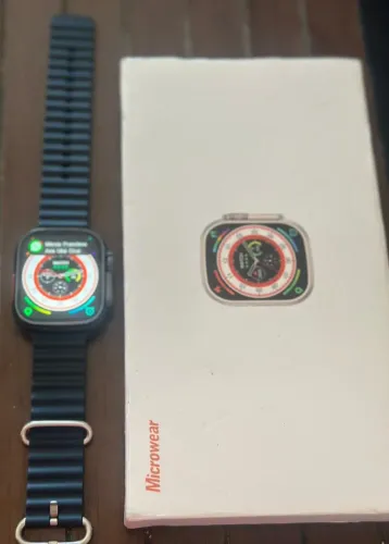 Smartwatch Ultra 9 Plus Ocean (com acessórios)