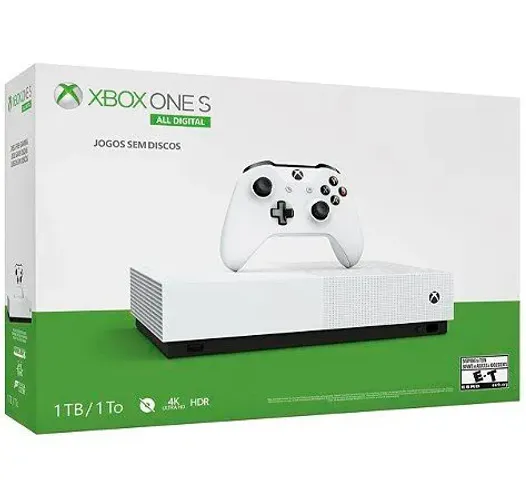 Video game Xbox one s com jogos
