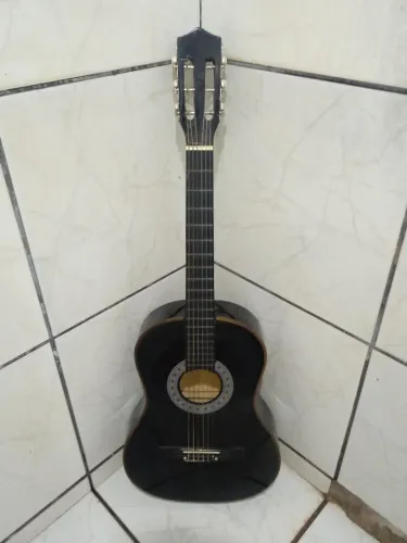 Violão Queen's Preto Eficiente Diversos Estilos Musicais Excelente Acústica e Desempenho
