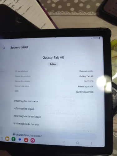 Tablet A8 Samsung 