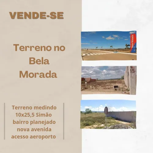 Vendo terreno no Bela morada