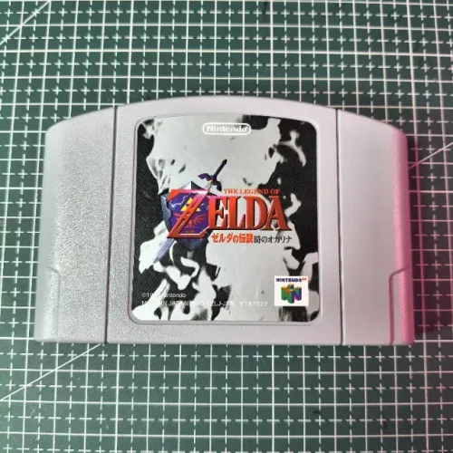 Zelda Ocarina of Time N64 japonês - original