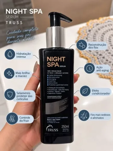 Night Spa - Truss (Recupere seu cabelo danificado)