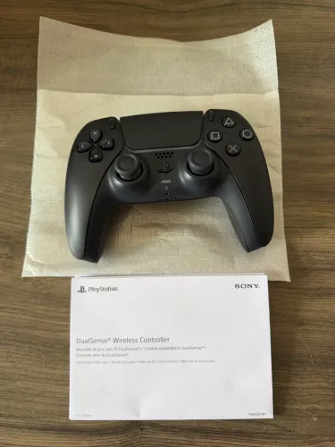 Controle Manete PS5 Preto Midnight Black - Novo