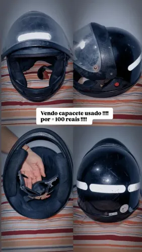 Vendo: Capacete Usado 