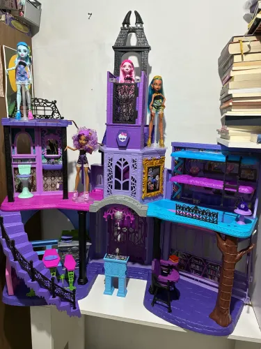 Escola monster high g3 completa 