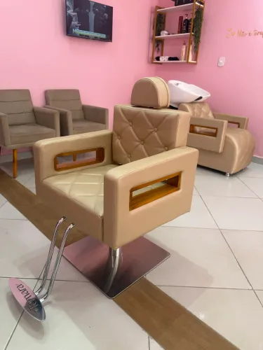 Kit: Lavatório e cadeira reclinável para Salão