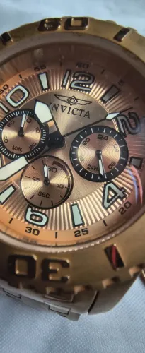 RELÓGIO INVICTA DOURADO