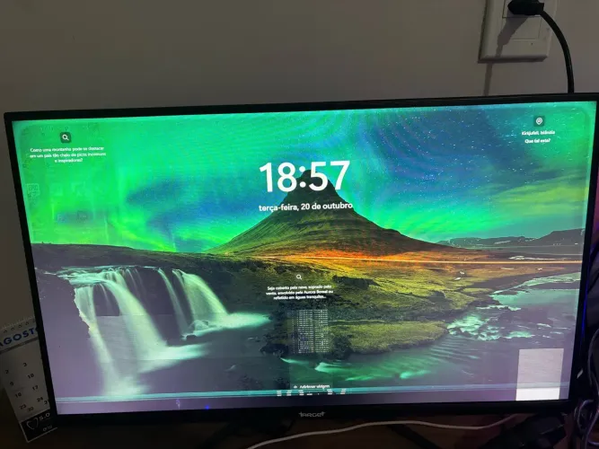Monitor TGT altay 27? 180 hz, com defeito 