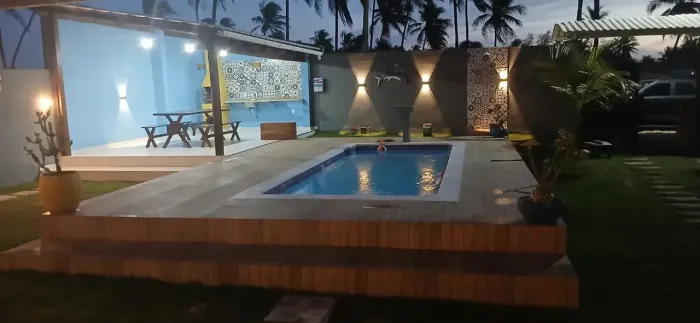 Casa Duplex 4/4 - Frente ao Mar - Sítio do Conde Litoral - À 181 km de Salvador - Porteira