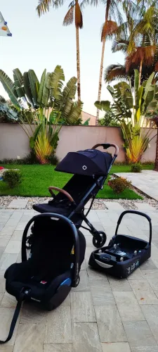 CARRINHO DE BEBÊ+ BEBÊ CONFORTO IMPECÁVEL