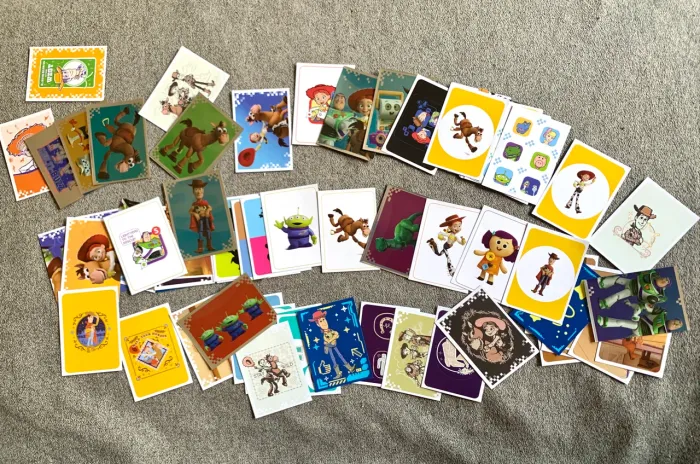 Toy Story lote de figurinhas panini 2026