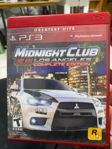 Midnight Club Los Angeles Complete Edition Greatest Hits Ps3