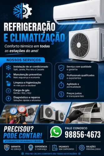 Instalação e higienizacao