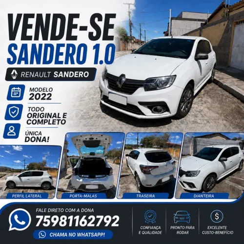 Renault Sandero GT Line Flex 1.0 12V 5P 2022