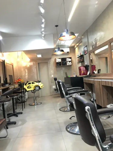 Recepção para barbearia 