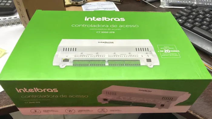 Controladora de acesso intelbras 2 portas