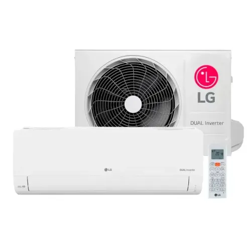 Ar Condicionado Inverter 9000 BTUs LG AI Dual Inverter Compact Frio Branco 220V Frete Grát