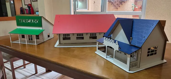 Casinhas para maquetes