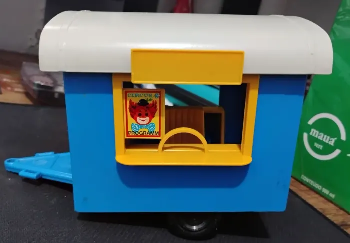 Playmobil Trol Bilheteria Do Circo Azul (Usado)