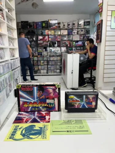 JOGO NINJA GAIDEN 3 NA CAIXA SEMINOVO - FAMICOM