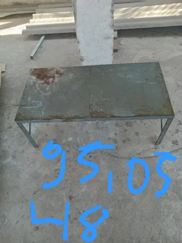 Bancada em ferro galvanizado