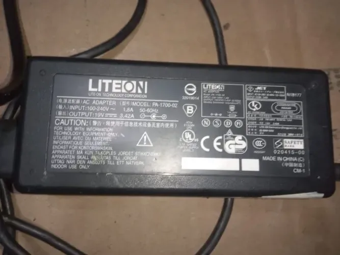 Carregador Fonte Liteon 65w Notebook Acer 19v Conector Fino