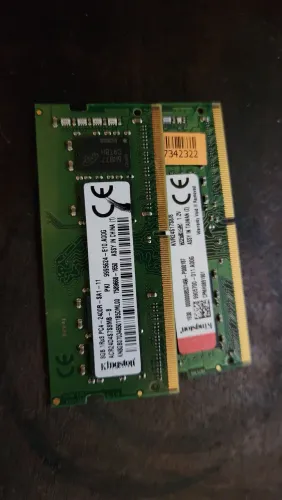 Memória RAM Kingston 2 Pentes de 8GB DDR4 2400MHz para Notebook