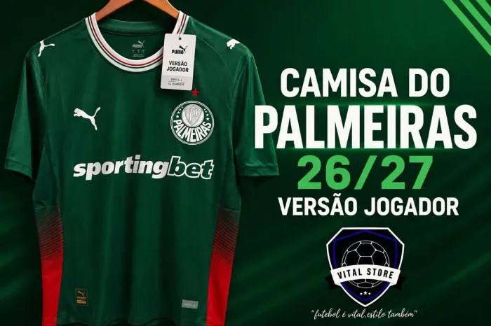 Camisa Home do Palmeiras 26/27