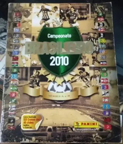 Álbum Figurinhas Panini Brasileirão 2010