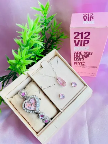 KIT PRATA RESISTENTE A ÁGUA; FEMININO 