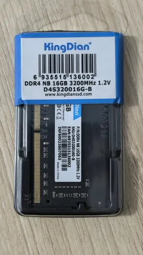 Memória RAM Ddr4 16gb - lacrada