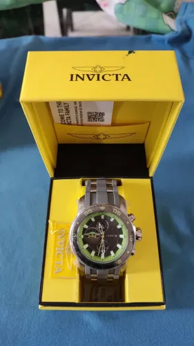 Relógio Invicta Grogue Edição Limitada.