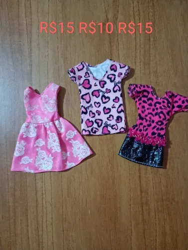 Roupas barbie Mattel