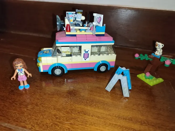 lego friends van de tecnologia da olívia