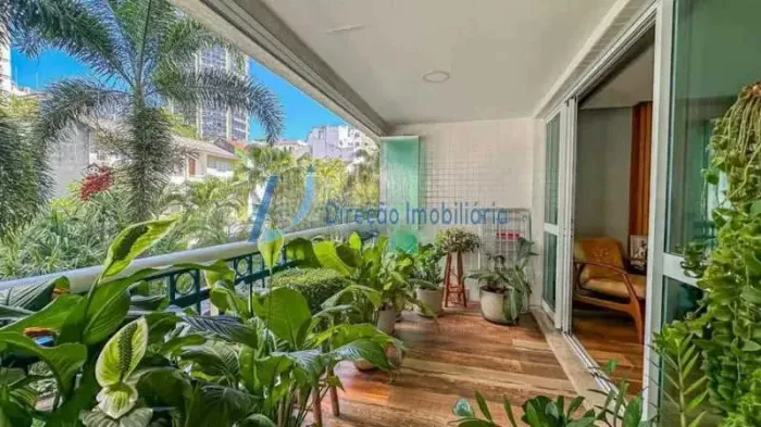 Apartamento garden com 3 quartos à venda, 156 m² no Leblon, Rio de Janeiro/RJ