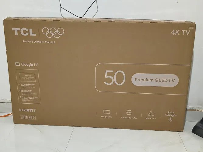 Tv tcl QLED ultra fina 4k "50" Pol. Valor: 2.250.00 watsaap *76