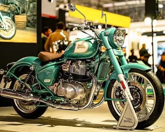 ROYAL ENFIELD CLASSIC 650 TEAL GREEN - 0Km - Emplacada 2026 - Entrega em Aracaju