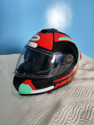 Equipamentos para Moto - Excelente Estado | Luva X11 + Capacete Moto Helt