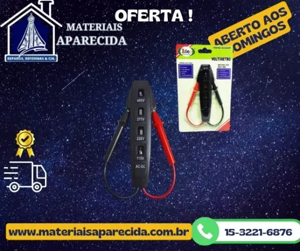 Teste Voltagem Mariposa 110-460V ID-9200MT