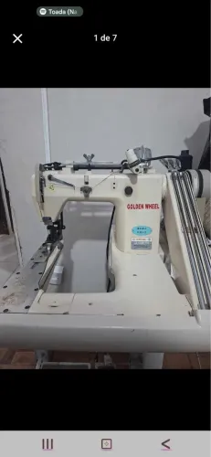 Máquina Fechadeira de braço para fechar camisa social jaquetas e jeans