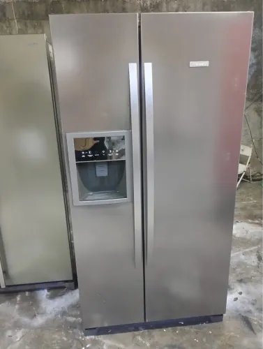 Geladeira Side by Side Inox