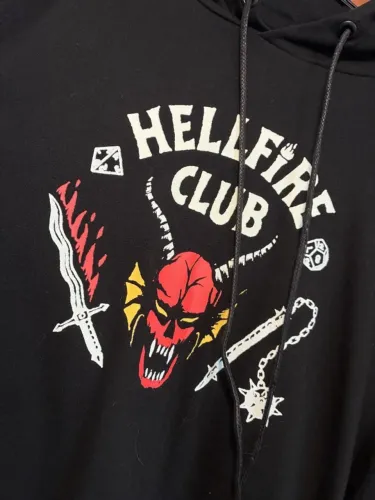 Moletom Stranger Things Hellfire Club Netflix CCXP XG