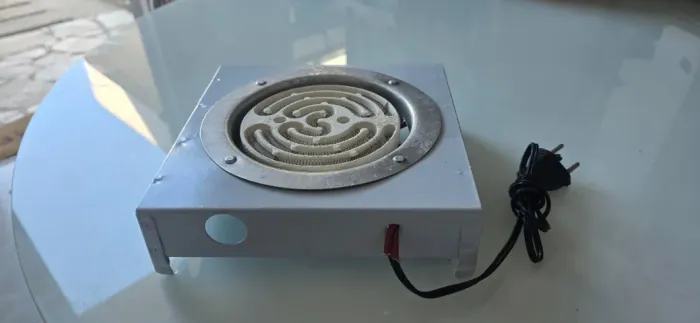 Fogão Elétrico de 1 Boca com Resistência e Base de Cerâmica - Novo