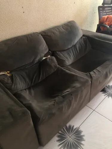 Sofá retrátil e inclinável 