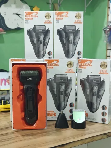 Máquina de cortar cabelo e aparador 3 em 1 multifuncional - entrega em slz e região