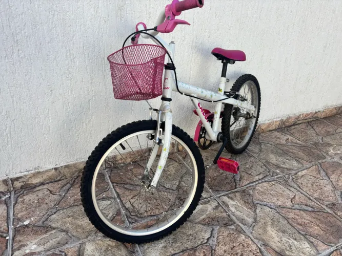Bicicleta Infantil Rosa Caloi